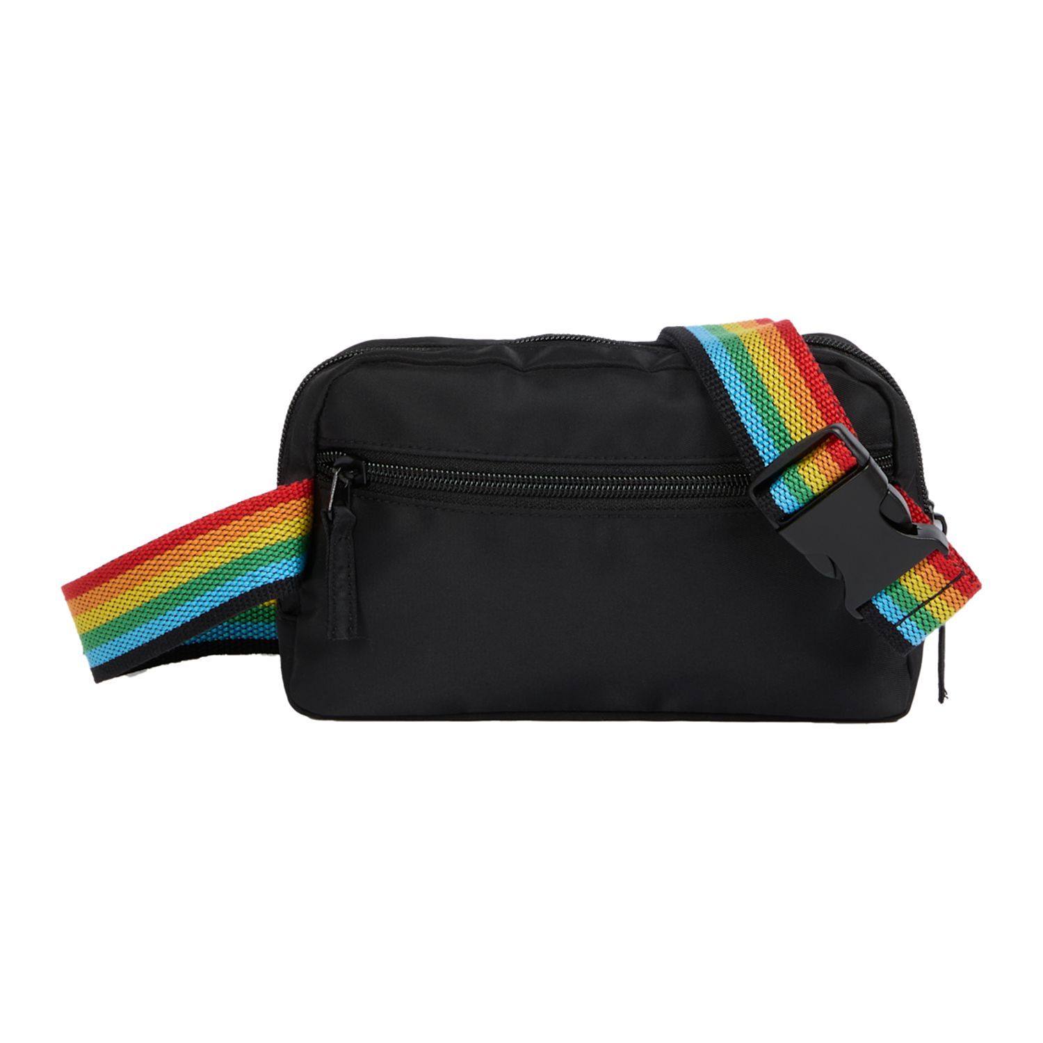 Recycled Sport Fanny Pack in Rainbow