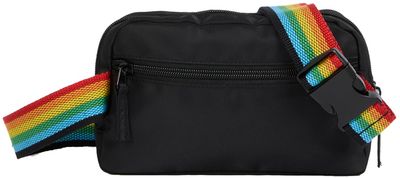 Am image of a Custom Recycled Sport Fanny Pack in Rainbow!