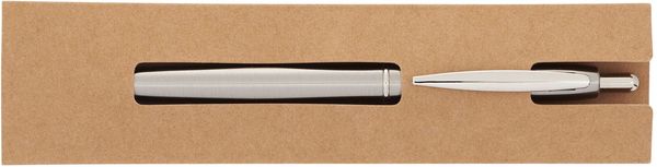An image of a Custom Recycled Stainless Steel Ballpoint Pen!