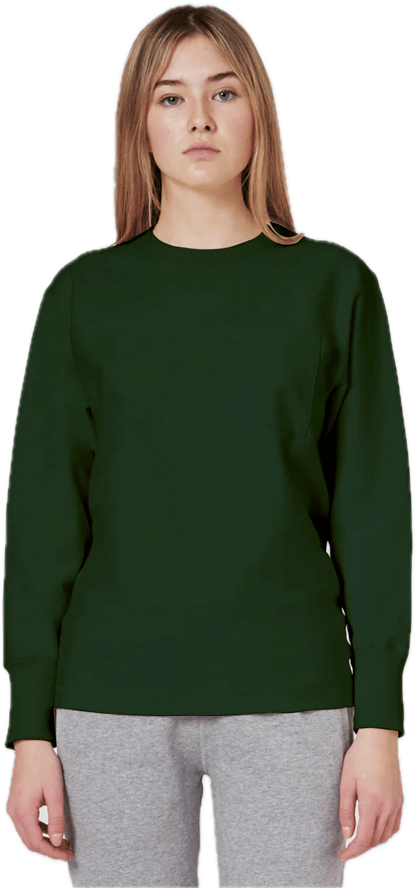 Am image of a Custom Redwood Classics Boreal Tee in Park Green!