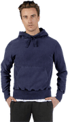 Am image of a Custom Redwood Classics Cisco Hoody in Navy Sand!