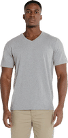 Am image of a Custom Redwood Classics Columbia Tee in Grey Mix!
