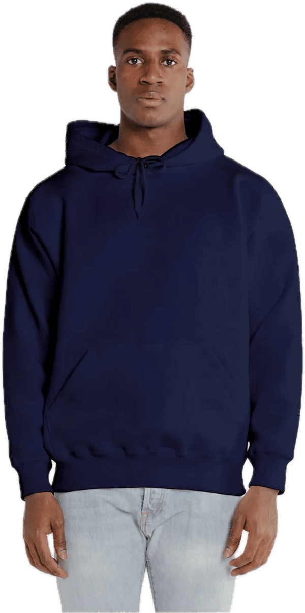 Am image of a Custom Redwood Classics Deluxe Hoody in Midnight Navy!