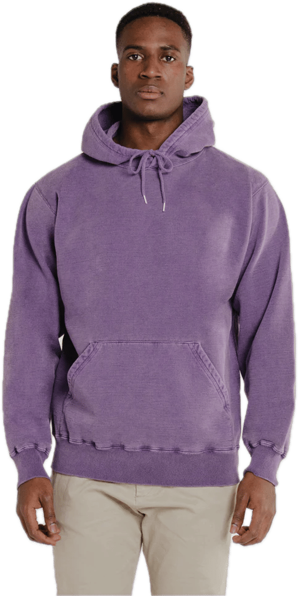 Am image of a Custom Redwood Classics Deluxe Hoody in Purple Sand!