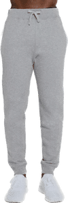 Am image of a Custom Redwood Classics Fox Joggers in Grey Mix!
