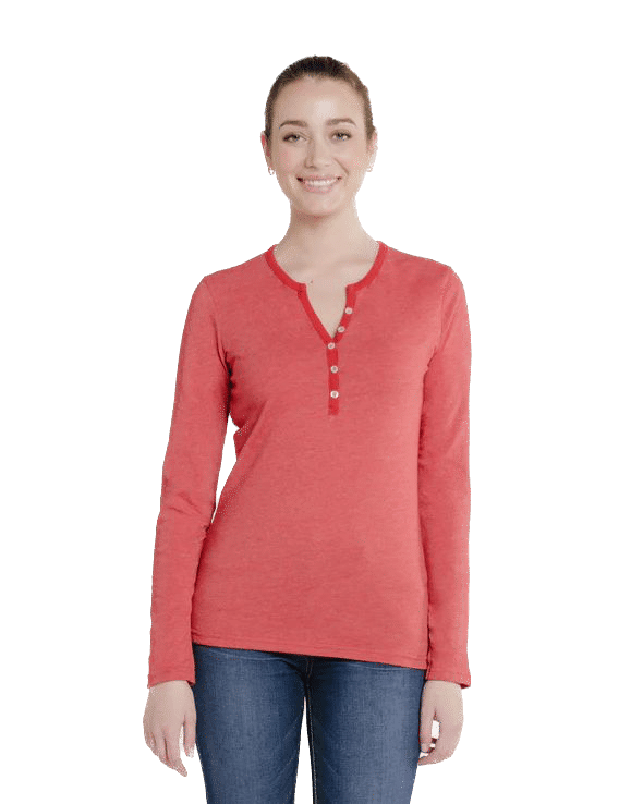 Redwood Classics Great Lake Tee in Faded Red Mix