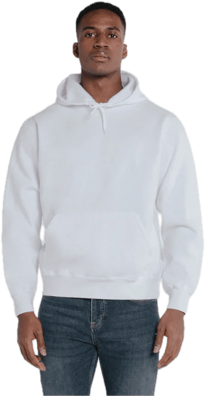 Am image of a Custom Redwood Classics Hudson Hoody in White!