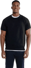 Am image of a Custom Redwood Classics Hughes Crewneck in Black!