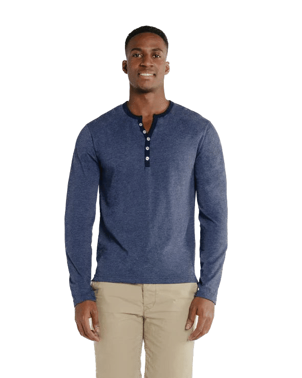 Redwood Classics Huron Tee in Washed Royal Mix