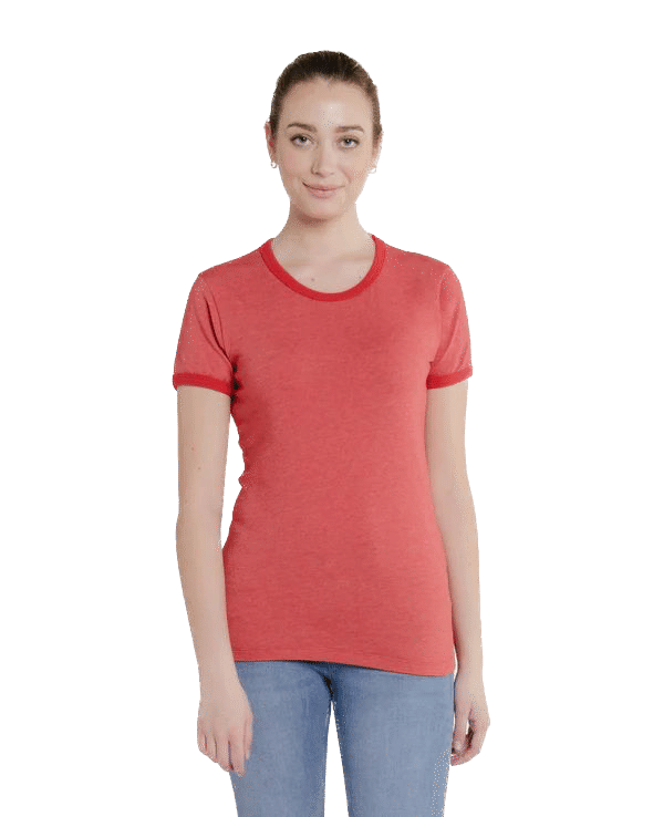 Redwood Classics Iris Tee in Faded Red Mix