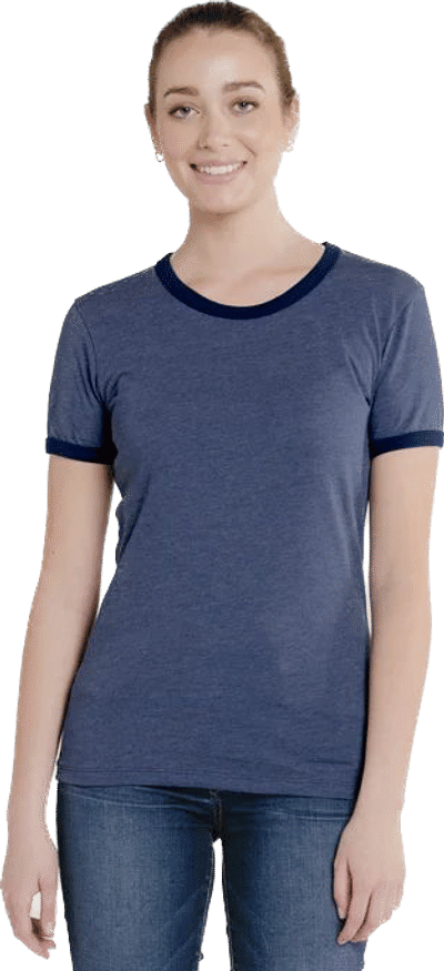 Am image of a Custom Redwood Classics Iris Tee in Washed Royal Mix!