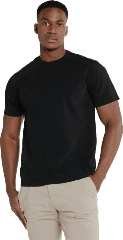 Am image of a Custom Redwood Classics Kayak Tee in Black!