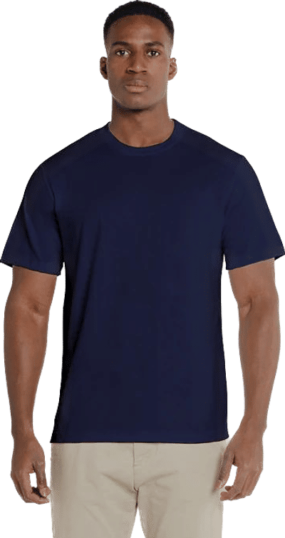 Am image of a Custom Redwood Classics Kayak Tee in Midnight Navy!