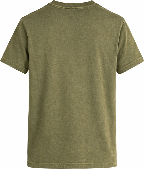 An image of a Custom Redwood Classics Kayak Tee in Olive Sand!