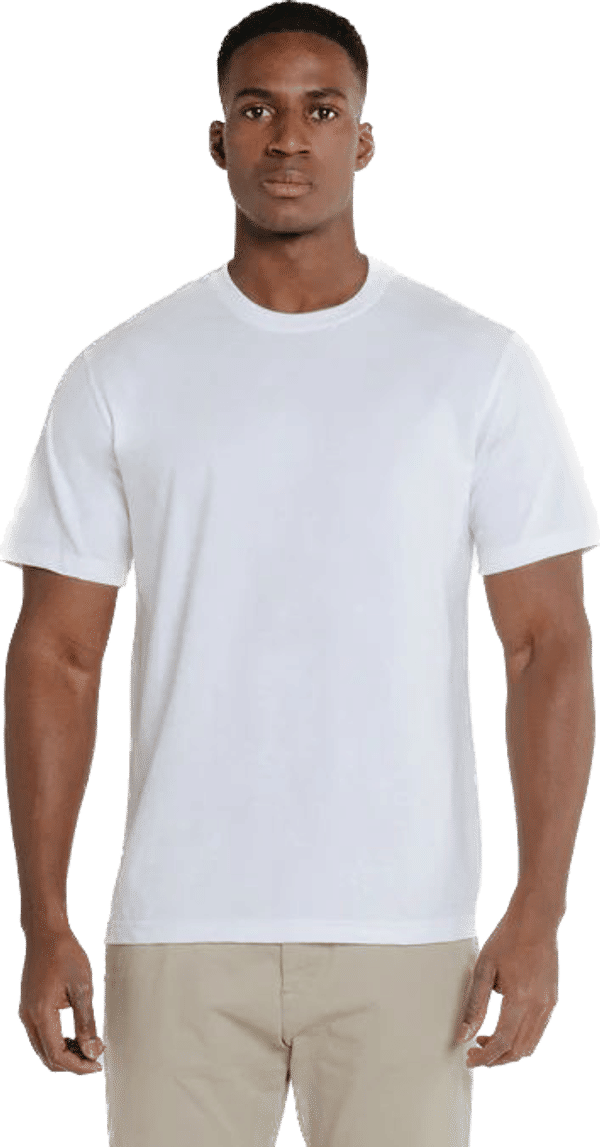 Am image of a Custom Redwood Classics Kayak Tee in White!
