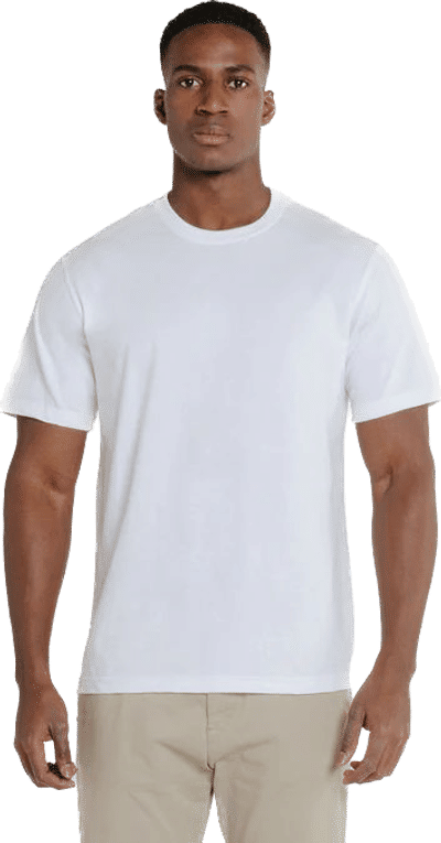 Am image of a Custom Redwood Classics Kayak Tee in White!