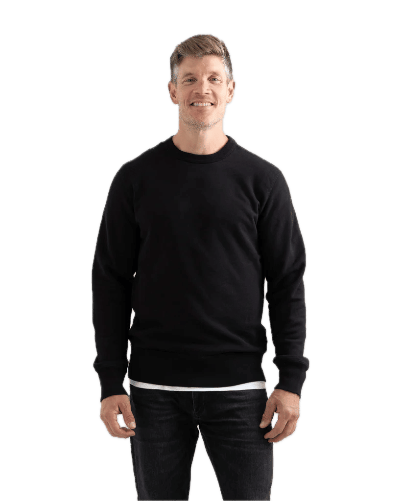 Redwood Classics Kootenay Crewneck in Black