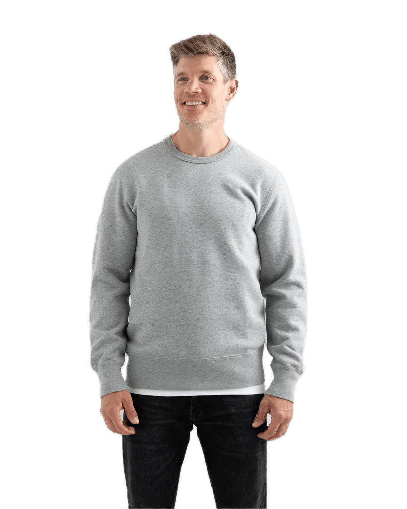 Redwood Classics Kootenay Crewneck in Grey Mix