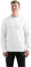 An image of a Custom Redwood Classics Kootenay Crewneck in White!