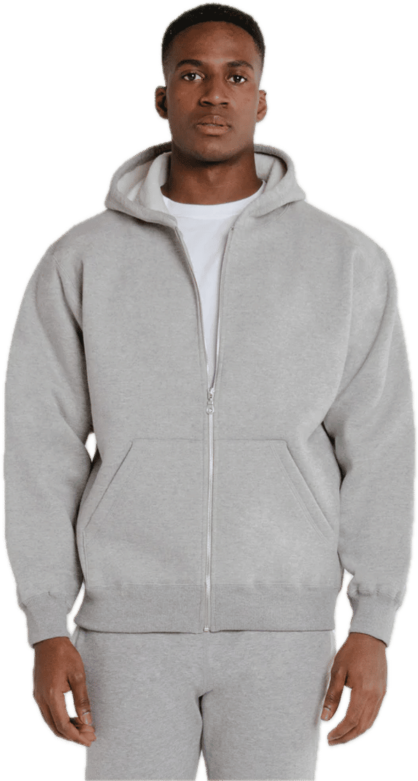 Am image of a Custom Redwood Classics Logan Hoody in Grey Mix!
