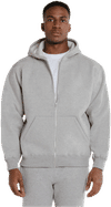 Am image of a Custom Redwood Classics Logan Hoody in Grey Mix!