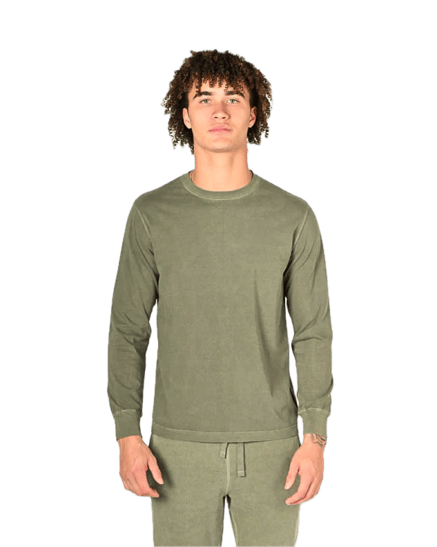Redwood Classics Mountain Tee in Olive Sand