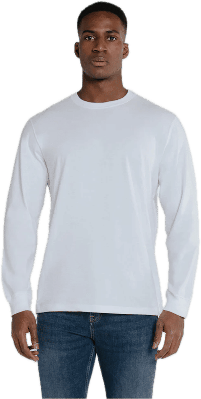 Am image of a Custom Redwood Classics Mountain Tee in White!