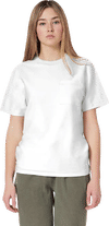Am image of a Custom Redwood Classics Peary Tee in White!