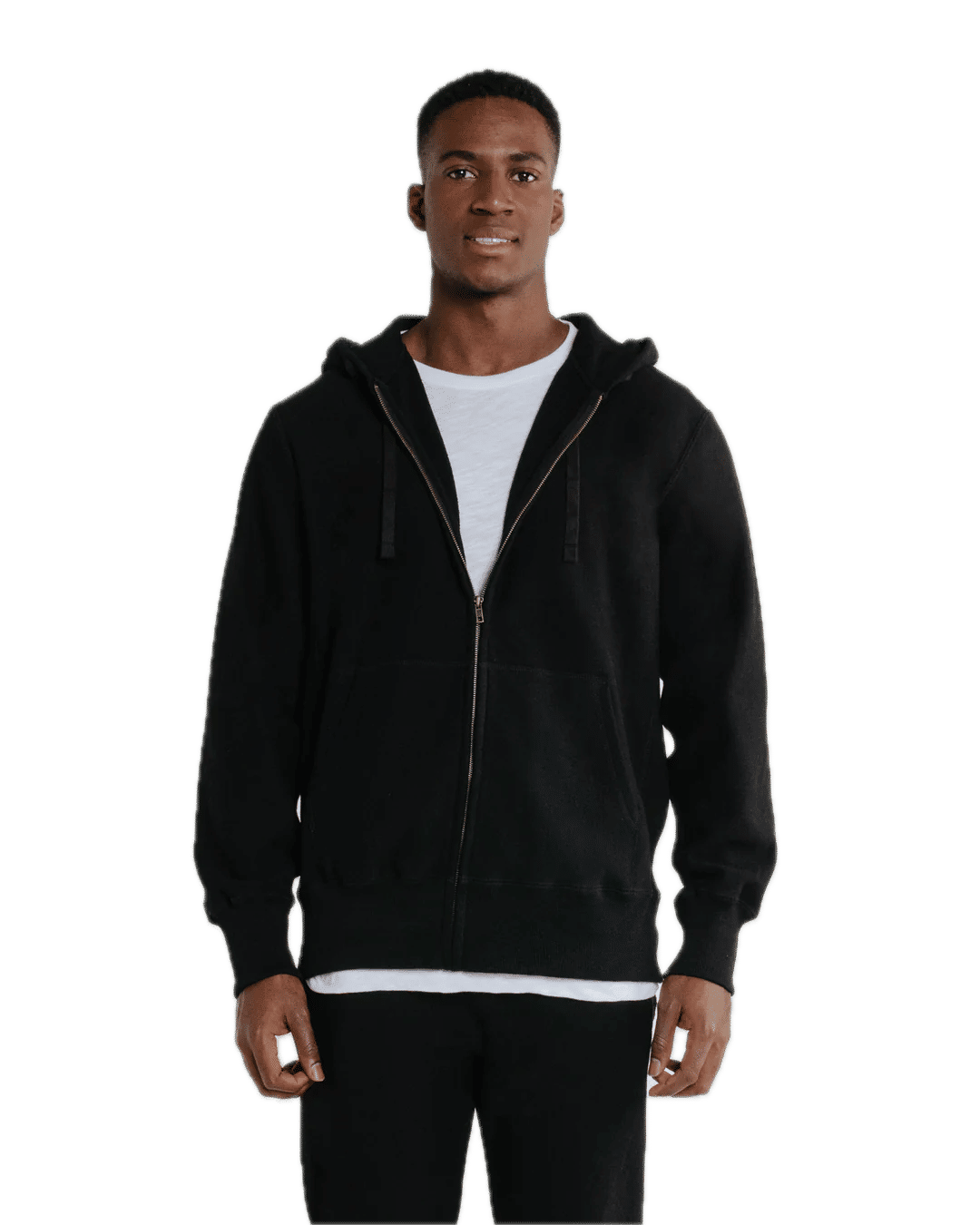 Redwood Classics Peregrine Full Zip Hoody in Black