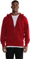Am image of a Custom Redwood Classics Peregrine Full Zip Hoody in Canadian Red!