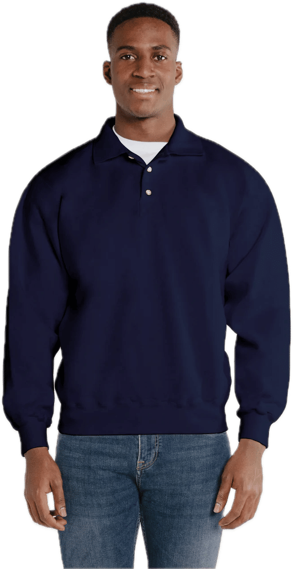 Am image of a Custom Redwood Classics Ruck Top Polo in Midnight Navy!