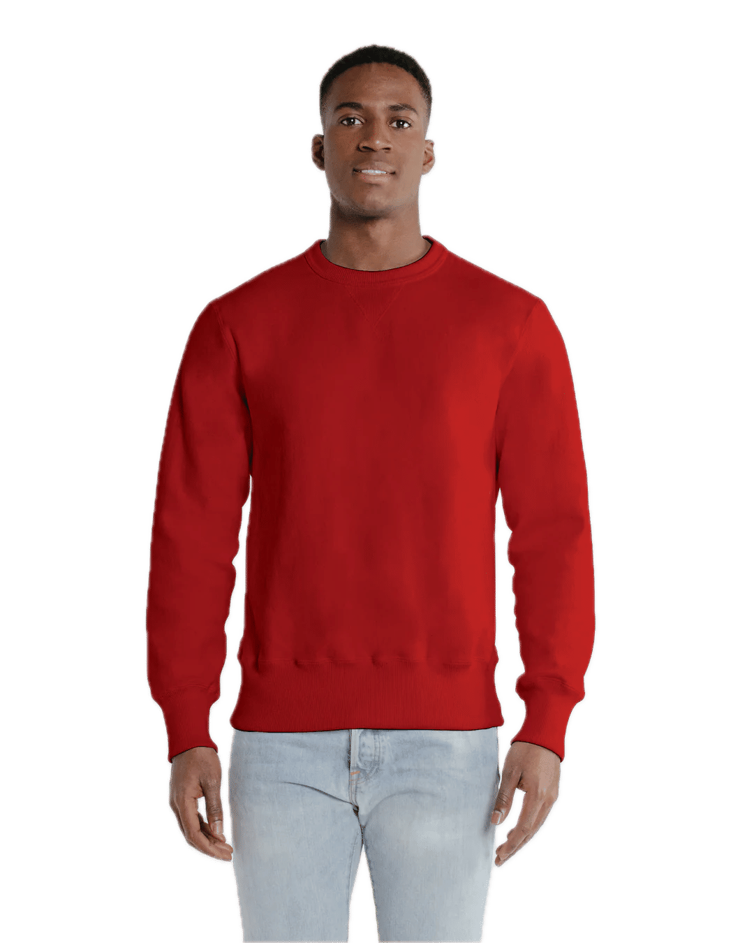 Redwood Classics Sculpin Crewneck in Canadian Red