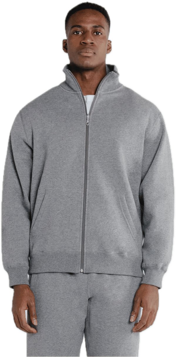 Am image of a Custom Redwood Classics St. Lawrence Jacket in Charcoal Mix!