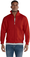 Am image of a Custom Redwood Classics St. Lawrence Jacket in Harvest Red!