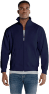 Am image of a Custom Redwood Classics St. Lawrence Jacket in Midnight Navy!