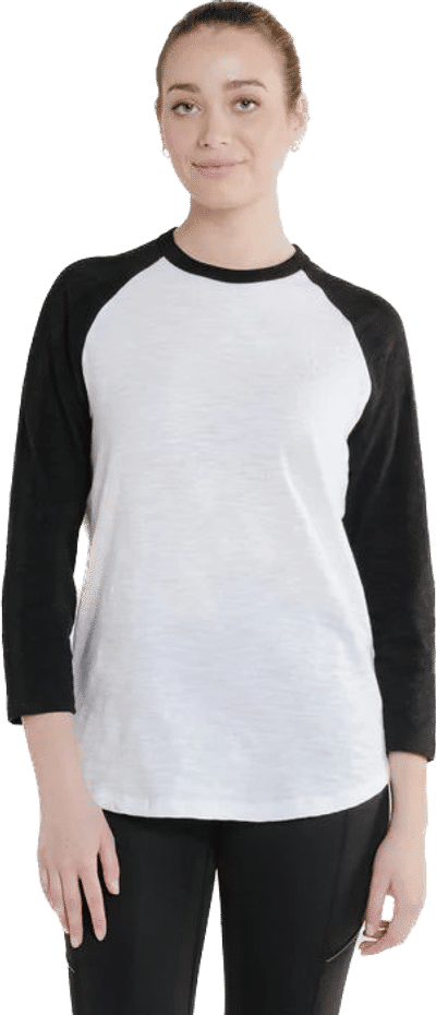 Am image of a Custom Redwood Classics Townball Tee in White/Black!