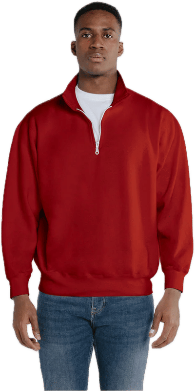 Am image of a Custom Redwood Classics Yukon Polo in Harvest Red!