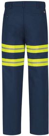 An image of a Custom Red Kap Mens Enhanced Visibility Dura Kap Industrial Pants in Navy!