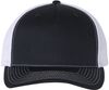 Am image of a Custom Richardson Five Panel Trucker in Navy/White!