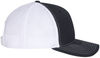 An image of a Custom Richardson Five Panel Trucker in Navy/White!