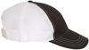 An image of a Custom Richardson Garment Washed Trucker Cap in Black/White!