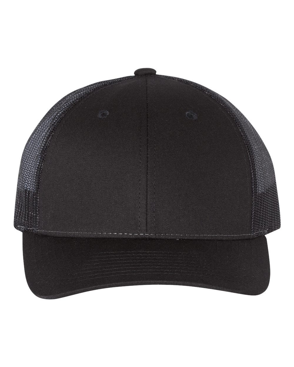 Richardson Low Pro Trucker Cap in Black