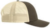 An image of a Custom Richardson Low Pro Trucker Cap in Brown/Khaki!
