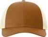 Am image of a Custom Richardson Low Pro Trucker Cap in Carmel/Birch!