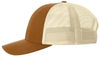 An image of a Custom Richardson Low Pro Trucker Cap in Carmel/Birch!