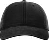 An image of a Custom Richardson Peach Twill Dad Hat in Black!