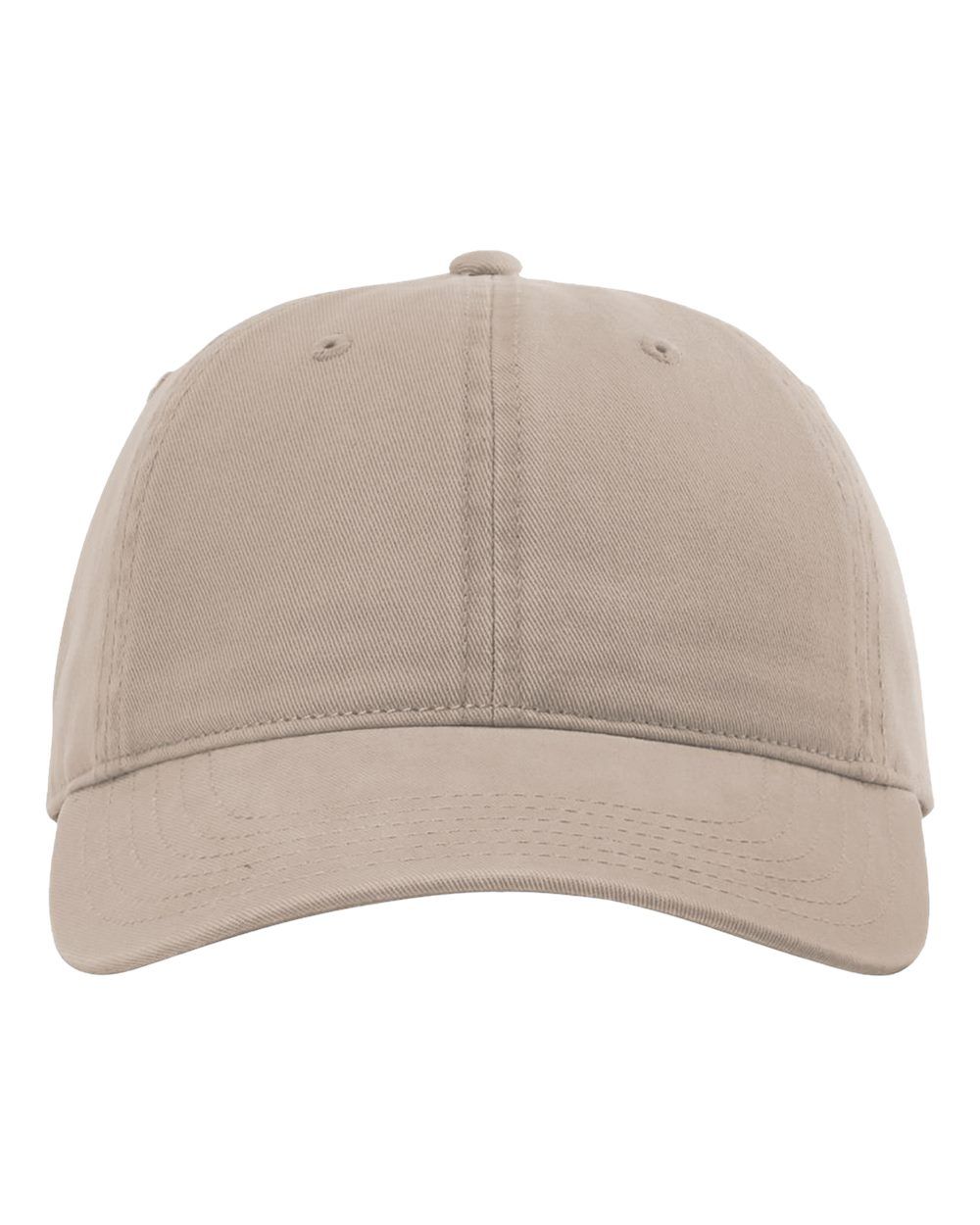 Richardson Peach Twill Dad Hat in Dark Khaki