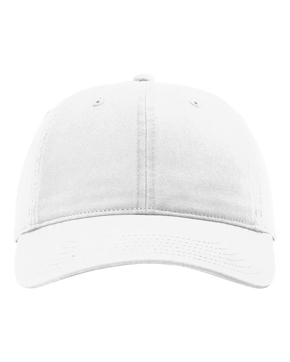 Richardson Peach Twill Dad Hat in White