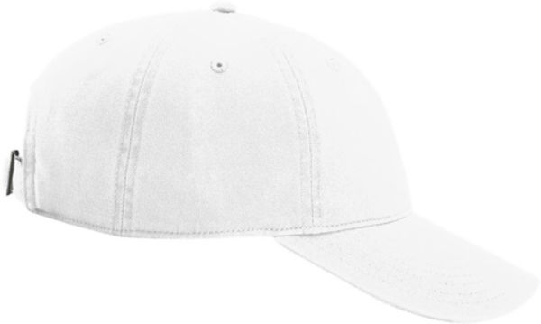An image of a Custom Richardson Peach Twill Dad Hat in White!
