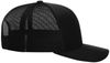 An image of a Custom Richardson Snapback Trucker Cap in Black!